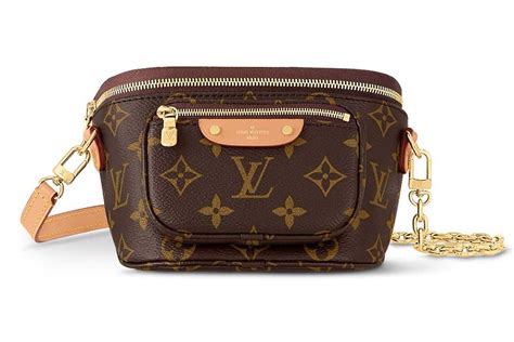 louis vuitton black and gold bum bag|louis vuitton monogram mini bumbag.